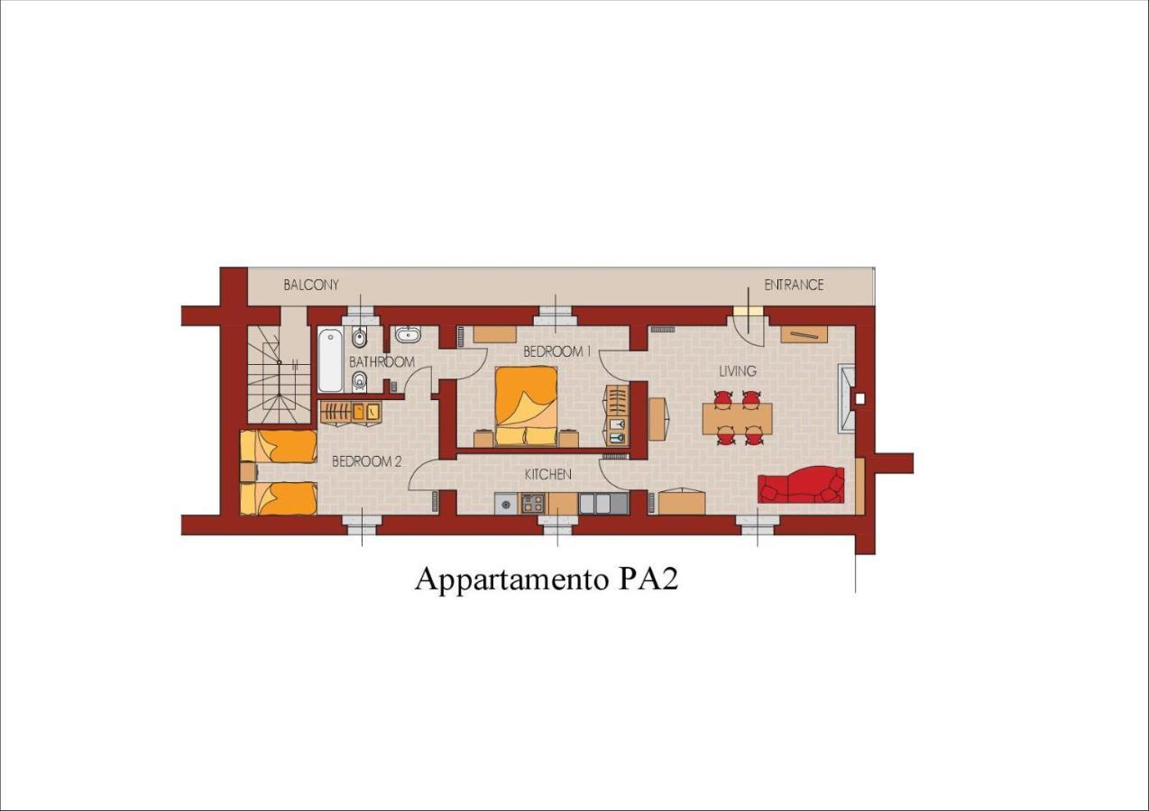 Palazzo Barbo Apartment Pumenengo Стая снимка